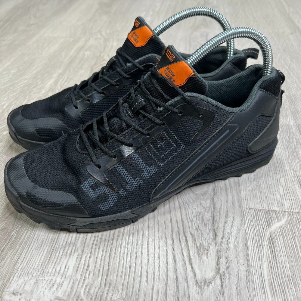 5.11 Tactical Recon Trainer Shoes Mens Size 9 Black Gray Gym Cross Fit 16001